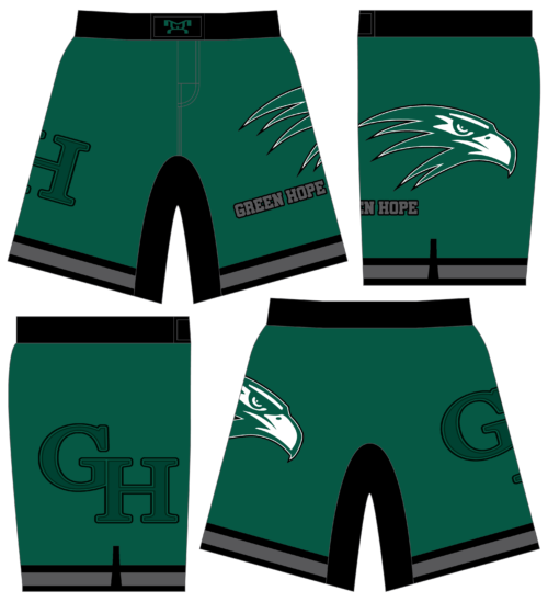 Green Hope High School Custom Fight Shorts