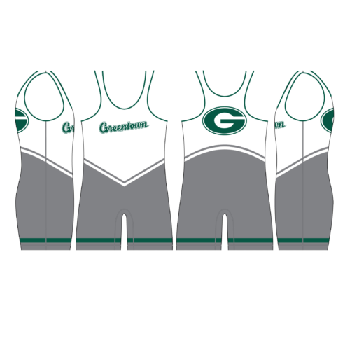 Greentown Wrestling Club White Men's Singlet