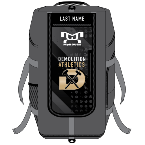 DEMOLITION Athletics Hybrid Gear Bag (THIS WILL SHIP IN 6-8 WEEKS)****