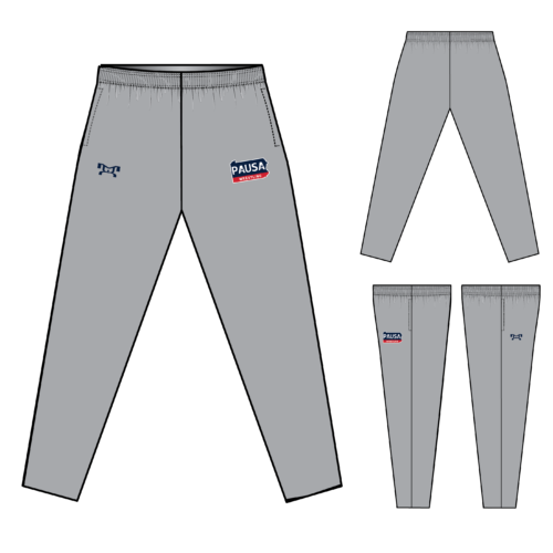 PAUSAW 2023 GREY INTREPID TAPERED ZIPPER PANT