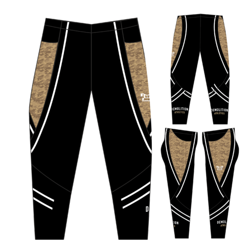 DEMOLITION Athletics Custom Full Length Women's Leggings W Pockets