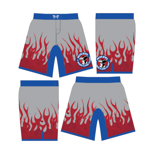 Patriots Wrestling Club Custom Fight Shorts