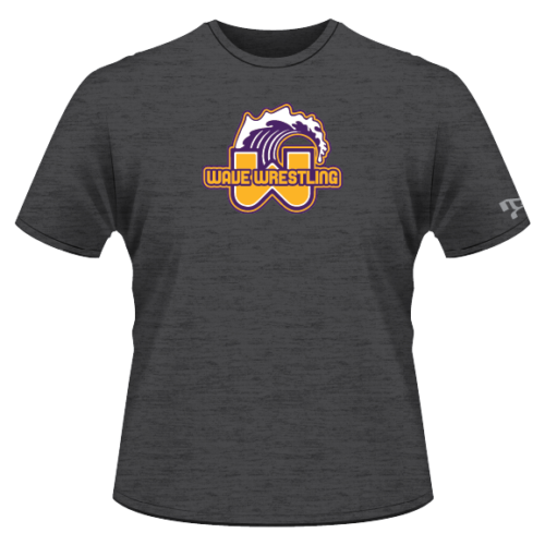 Wave Wrestling Custom Heat Press T Shirt