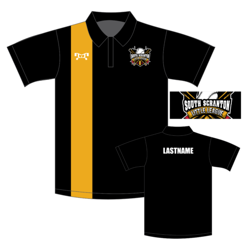 South Scranton Little League Baseball Custom  Polo Shirt