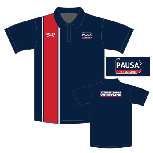 PAUSAW 2023  NAVY STRIPED POLO