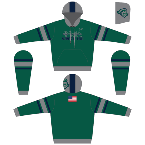 Northside Methodist Academy Wrestling Sublimated Hoodie