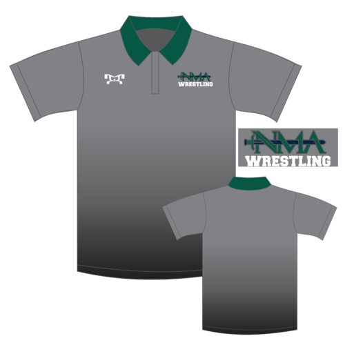 Northside Methodist Academy Wrestling Custom  Polo Shirt