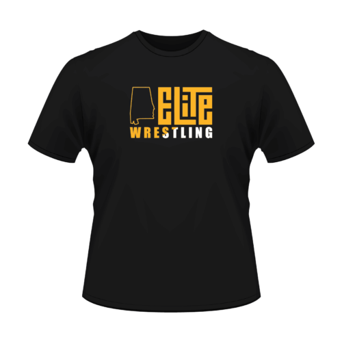 North Alabama Elite Wrestling  Custom Heat Press T Shirt