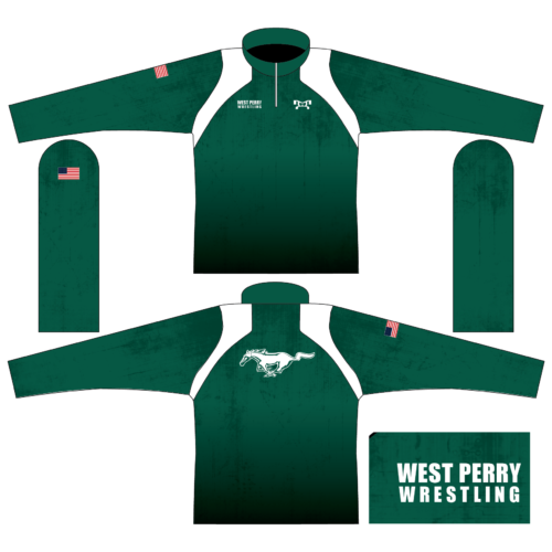 West Perry Mustangs   Men's Quarter Zip