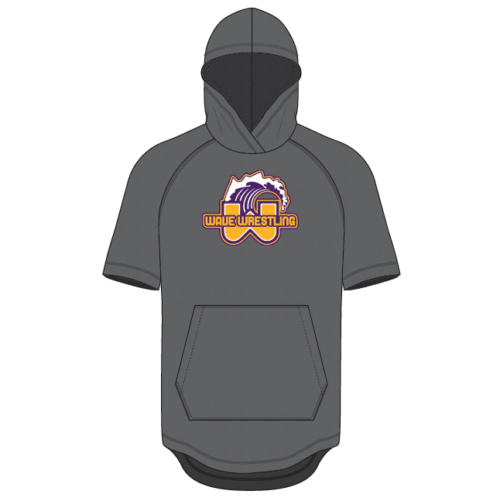 Wave Wrestling  Short Sleeve Hoodie