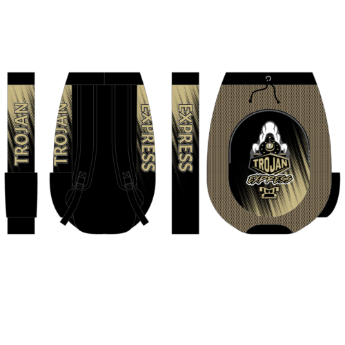 Trojan Express Wrestling Club Custom MyHOUSE Gear Bag