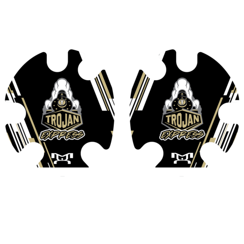 Trojan Express Wrestling Club Head Gear with  Decal