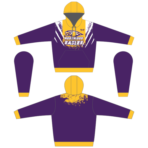 Rosewood Wrestling Club Custom Sublimated Hoodie