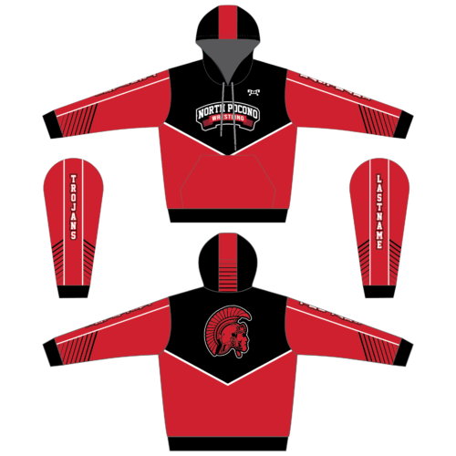 North Pocono YouthSublimated Hoodie  
