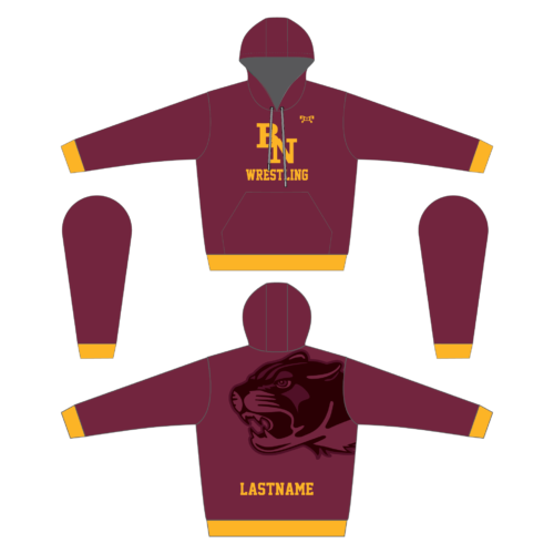Bloomington North Custom Sublimated Hoodie
