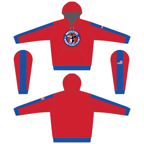 Patriots Wrestling Club Sublimated Hoodie