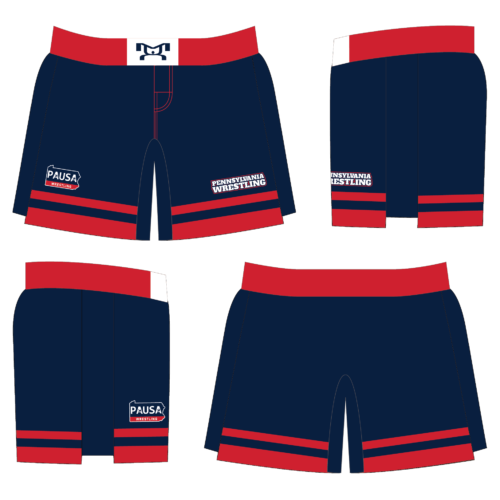 PAUSAW 2023 NAVY  WOMENS SHORTS WITH SIDE PANELS