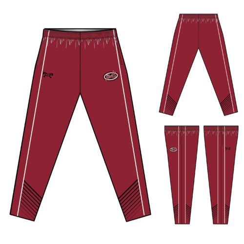 Lowell HS  Sublimated Tapered Pants W/ Zipper