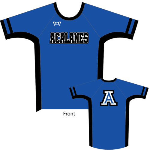 Acalanes High School Custom Royal Compression Shirt