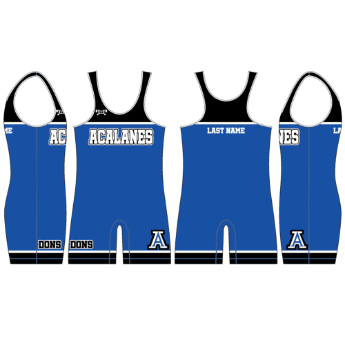 Acalanes High School Men's ROYAL Singlet 2023