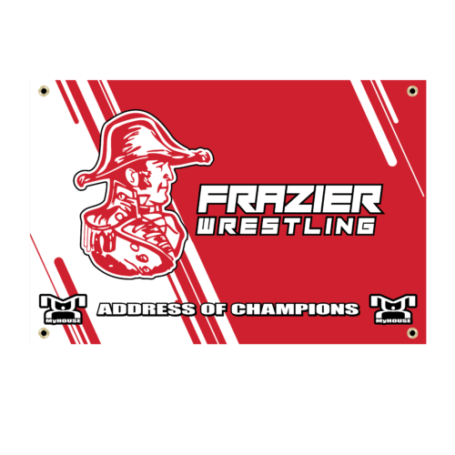 FRAZIER WRESTLING Custom Team Banner