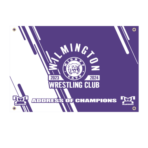 Wilmington Wrestling Club Custom Team Banner
