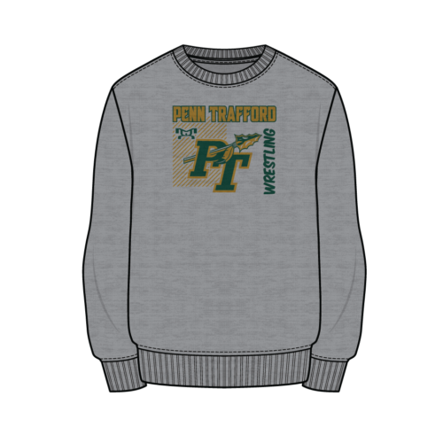 Penn Trafford Sublimated Decal Grey Crewneck 2023