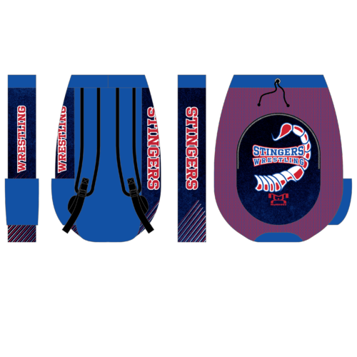 Stingers Wrestling Club Sublimated Custom Gear Bag