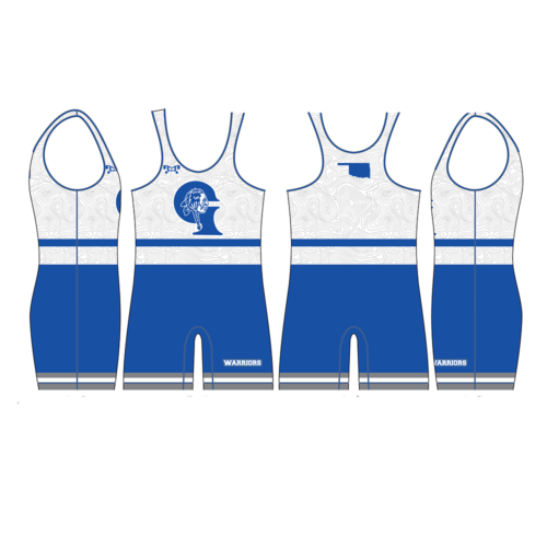 Glenpool High School White Singlet