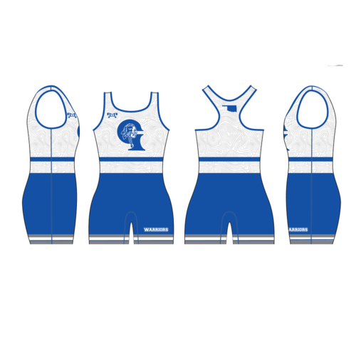 Glenpool High School White Custom Women's Singlet