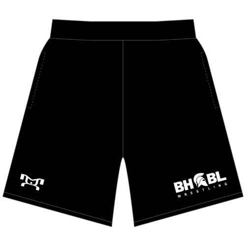 BH-BL Wrestling Custom Mesh Shorts