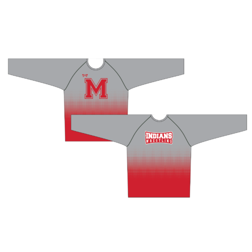 Mississinewa High School  Long Sleeve Dri-Fit 2023 Logo on back