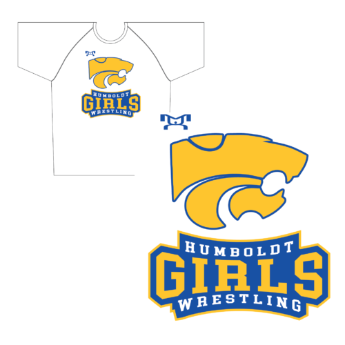 Humboldt Girls Sublimated White Dri-Fit T-Shirt