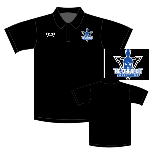 Elite Force Custom Black Polo