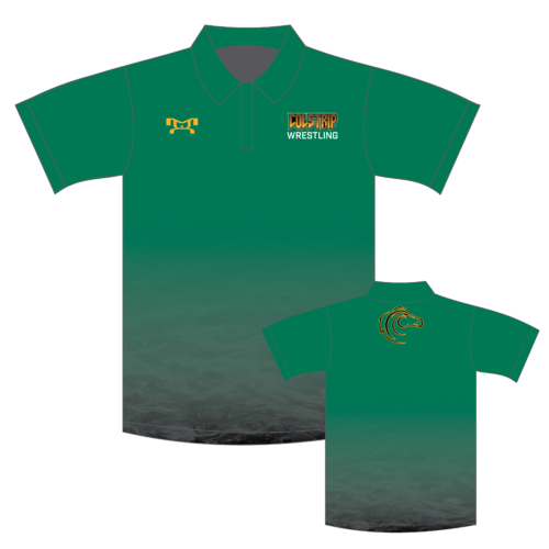 Colstrip Wrestling Club  Custom  Polo Shirt