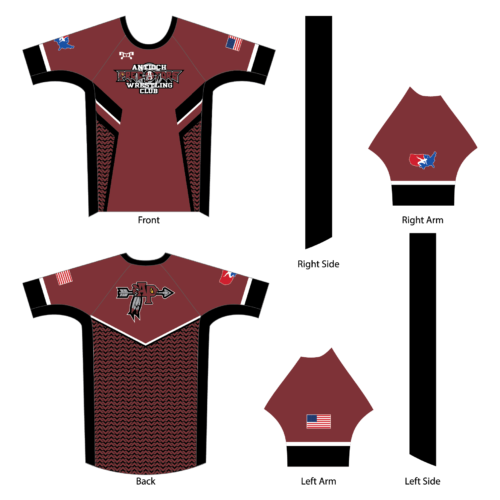 Antioch Predators Wrestling  Compression Shirt