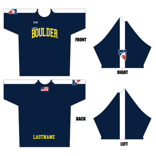 Boulder City  Blue Dri-Fit T-Shirt