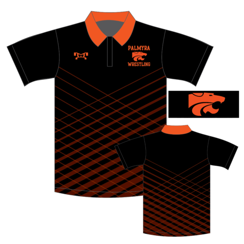 PHS Black Custom Polo