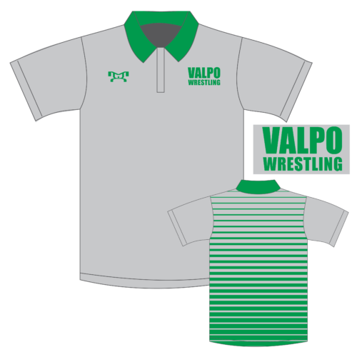 Valaparaiso Custom Wrestling Polo Shirt