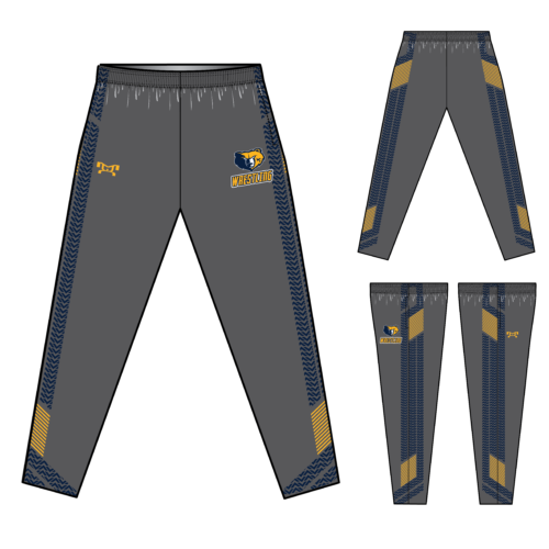 Rifle Sublimated Tapered Pants W/ Zipper