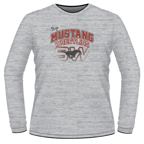 South Western Mustangs  Custom Sublimated Decal Long Sleeve