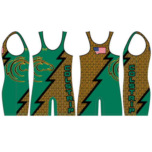 Colstrip Wrestling Club  Men's Singlet