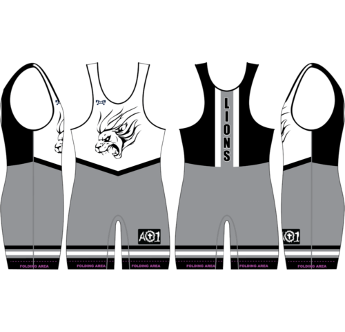 Lions Den Wrestling Club Men's Singlet