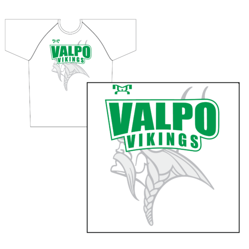 Valaparaiso Sublimated White Dri-Fit T-Shirt