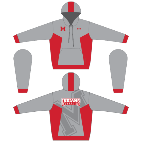 Mississinewa High School Watermarked Custom Sublimated Hoodie