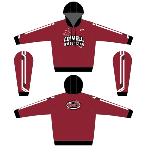Lowell HS Sublimated  Hoodie