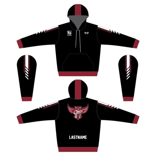 Highland Park High School Wrestling Sublimated Hoodie