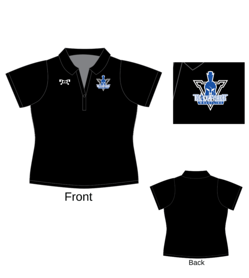 Elite Force Custom Women's Black Polo Shirt