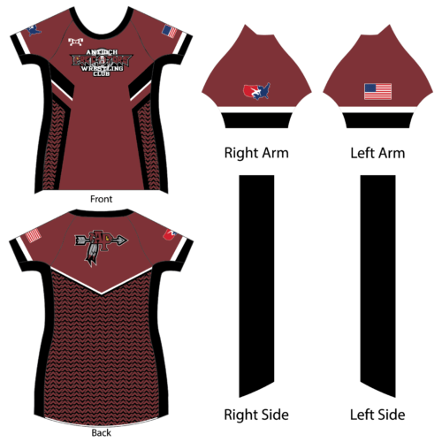 Antioch Predators Wrestling Custom Womens Compression Shirt