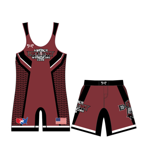 Antioch Predators Wrestling Custom Singlet & Fight Short Combo
